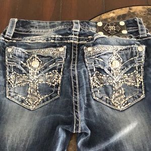 Miss me mid rise straight jeans